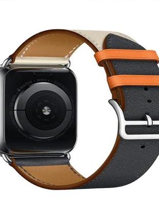 Ремешок кожаный  fashoin leather для apple watch 38мм/ 40мм (s...