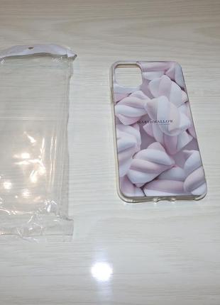 Чехол для apple iphone 11 pro max (6.5") marshmallow дизайнерс...
