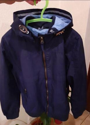 Куртка синя, вітровка george 140-146