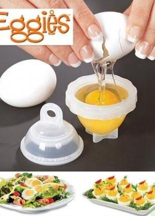 Формы для варки яиц без скорлупы яйцеварка Eggies, Gp1, дизайн...