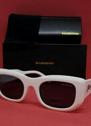 Очки в стиле balenciaga стильные женские солнцезащитные очки л...