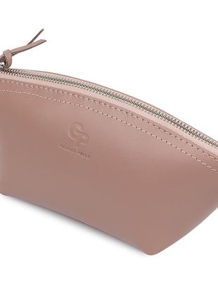 Женская кожаная косметичка GRANDE PELLE 11524 Розовый