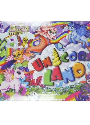 Настольная игра бродилка " Unicorn Land " Май Литл Пони на укр...