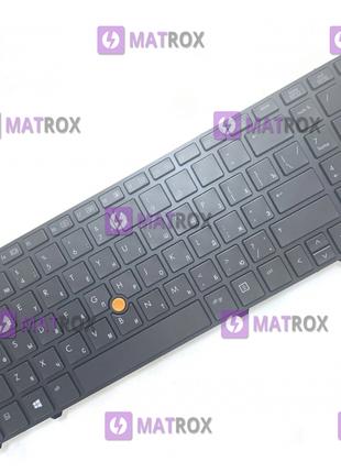Клавиатура для HP EliteBook 8760w, 8770w black, trackpoint