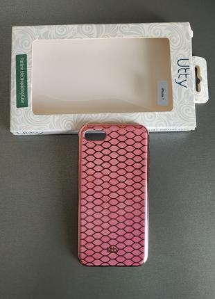 Чехол на iPhone 7 (Utty Pattern Electroplating Case)