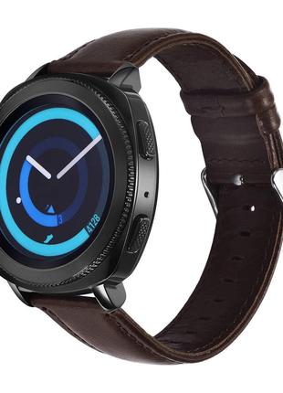 Кожаный ремешок Primo для часов Samsung Gear Sport (SM-R600) -...