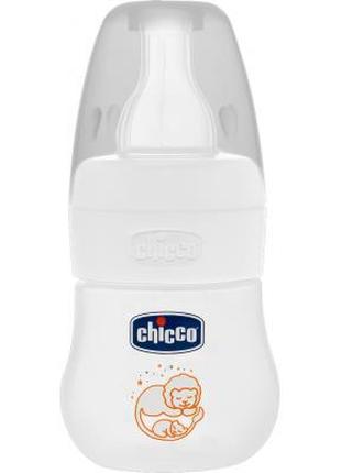 Бутылочка для кормления Chicco Micro 60 мл с силиконовой соско...