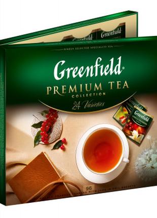 Чай Greenfield Набор 24 сорта по 4шт, 96 пакетов (gf.106322)