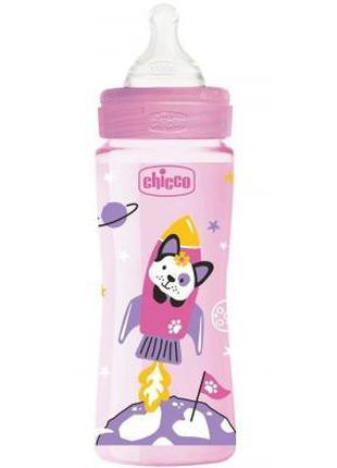 Бутылочка для кормления Chicco пластиковая Well-being Physio C...