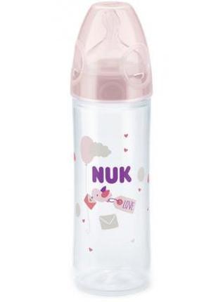 Бутылочка для кормления Nuk New Classic 250 мл 6+ мес роз. сил...