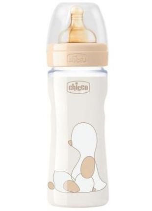Бутылочка для кормления Chicco Original Touch с латексной соск...