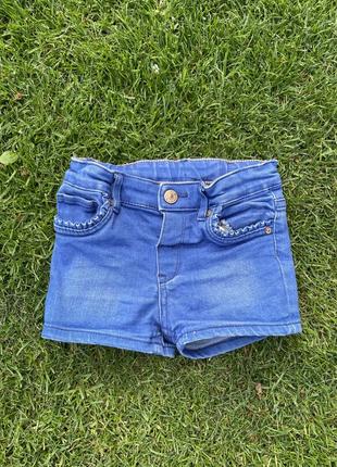 Шорты джинсовые 6-9 месяцев