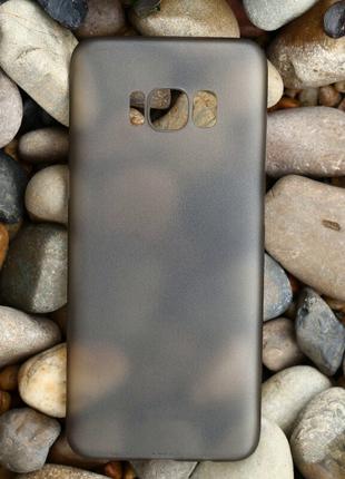 Ультратонкий чехол для Samsung Galaxy S8 матовый пластик