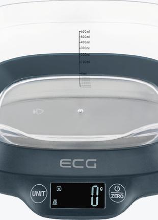 Кухонные весы электронные ECG KV 1120 SM 5 кг