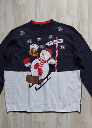 Новогодняя рождественская кофта свитшот свитер реглан label j ...