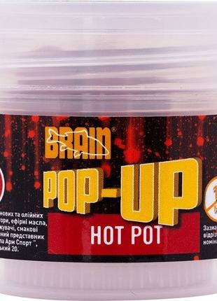 Бойлы Brain Pop-Up F1 Hot pot (специи) 10 mm 20 g (1858.01.84)