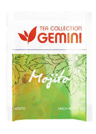 Чай зеленый Gemini Tea Collection Mojito пакетированный 50 шт.