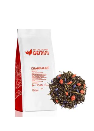 Чай листовой Gemini Tea Collection Champagne Брызги шампанског...