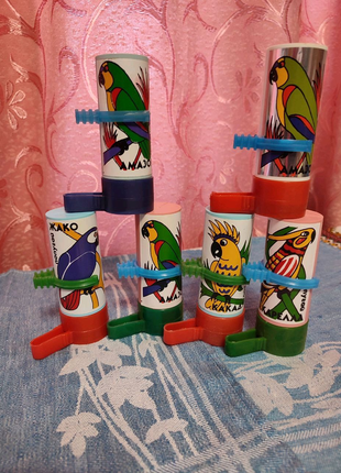 Поїлки для папуг, канарейок та інших декоративних птахів
