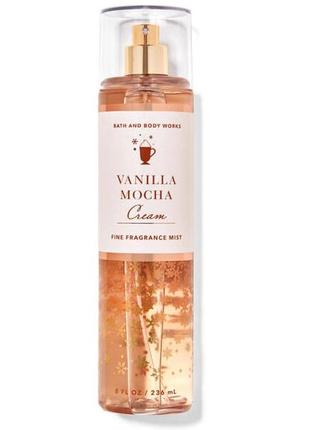 Спрей для тела bath and body works vanilla mocha cream
