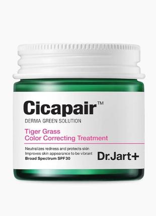 Корректирующий cc-крем с центеллой dr. jart+ cicapair tiger gr...