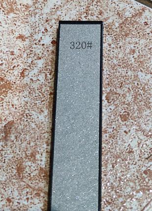 Точильный брусок с алмазный покрытием #320 для заточки ножей и ин