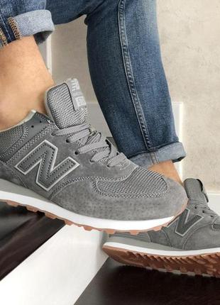 👟 кросівки чоловічі new balance 574 сірі 👟