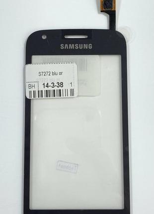 Сенсор, тачскрін Samsung S7272 Galaxy Ace 3 Duos Синій Original