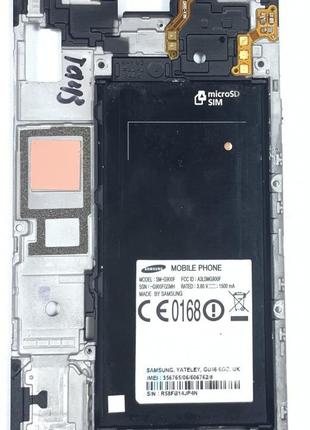 Рамка дисплея Samsung SM-G900F Original б/в