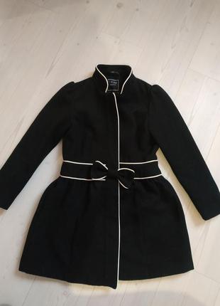 Кашемировое пальто для девочки, 140 (9-10 лет)