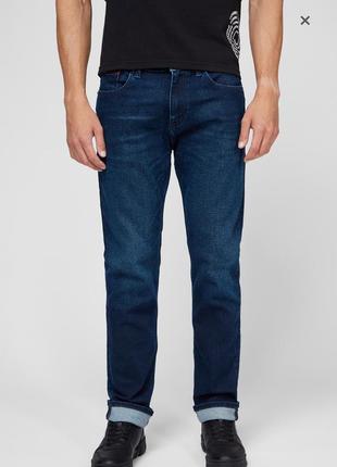 Tommy hilfiger мужские синие джинсы ryan reg stght be162