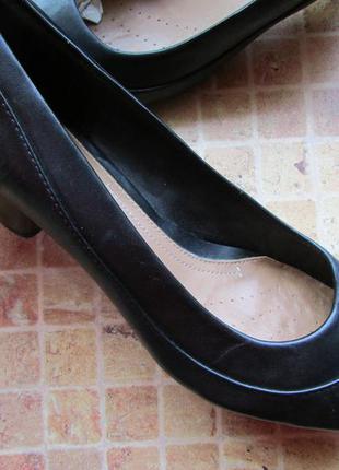 Туфли clarks aristan для девушки кожа длина по стельке 24,2 см