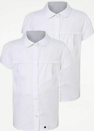 Сорочка блуза шкільна для дівчинки george