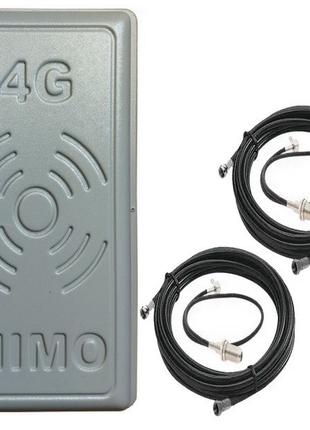 Широкополосная MIMO 4G/GSM антенна R-NET 900-2600 МГц 34 dBi​​...