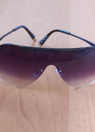 Новые цельные солнцезащитные очки с градиентными стеклами