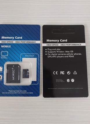 Карта памяти Micro SD 16 GB + Adapter Class 10 для телефонов и...