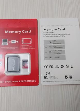 Карта памяти Micro SD SHENGSONG 32 GB + Adapter Class 10 для т...