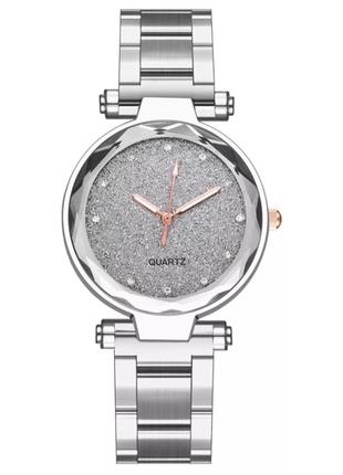 Годинник-браслет наручний жіночий сталевий.