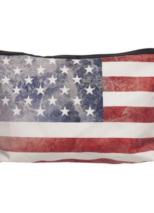 Косметичка с принтом флаг США