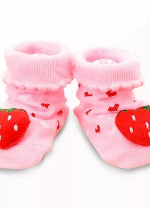Шкарпетки для малюків на весну та літо бавовняні нековзні з по...