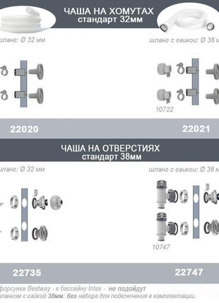 Впускная форсунка intex