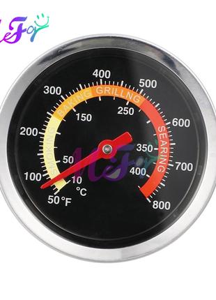 Термометр для гриля, коптильні, барбекю, 10-400C з неіржавкої ста