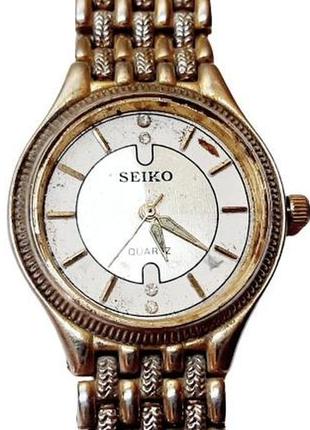 Наручний годинник seiko quartz, не робочі, без скла