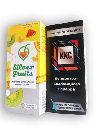 Silver Fruits - Капли + ККС - Концентрат коллоидного серебра -...