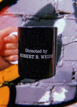 Кружка с принтом «directed by robert b. weide»
