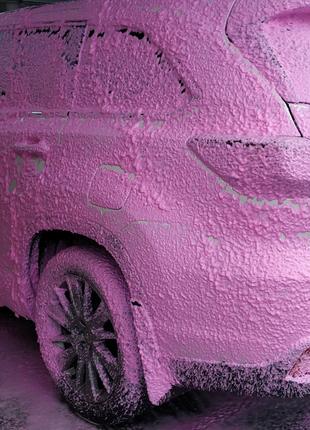 Розовая пена для автомойки. Pink active foam Shadow. 5кг
