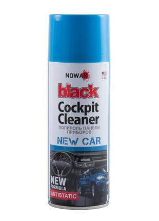 Полироль для салона автомобиля Nowax Black Cockpit Cleaner New...