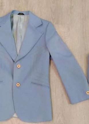 Комплект-двойка жакет/пиджак и жилет dry clean only. размер s/m.