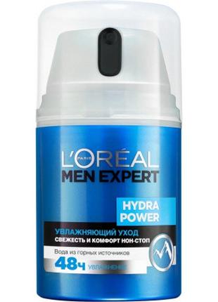 Крем для лица L'Oreal Paris Men Expert Hydra Power с освежающи...