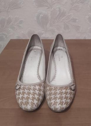 Туфлі тканинно-солом’яні ,жіночі “braska”